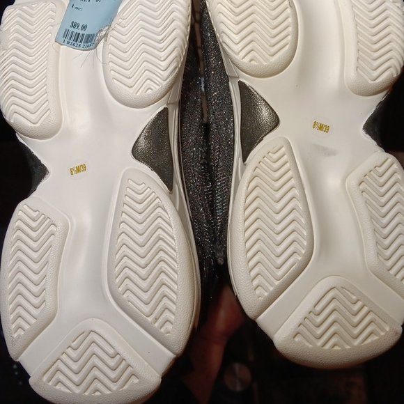 JESSICA Simpson  Speedey 2 Metallic retro chunky Sneakers - Picture 9 of 11